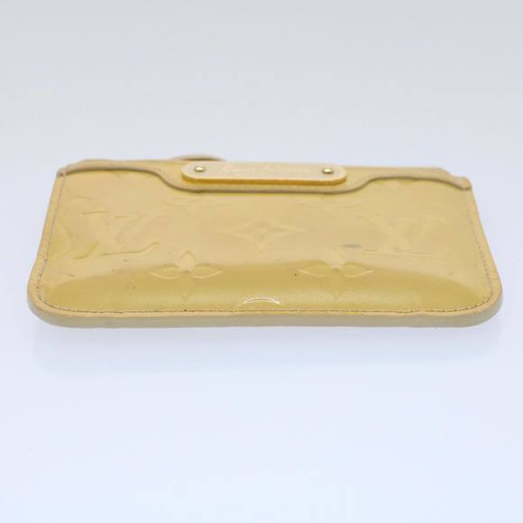 LOUIS VUITTON Vernis Pochette Cle NM Coin Purse Beige M91763 LV Auth bs8720 - Picture 6 of 16